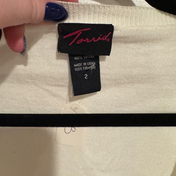 Torrid Cropped Cardigan - Picture 5 of 6